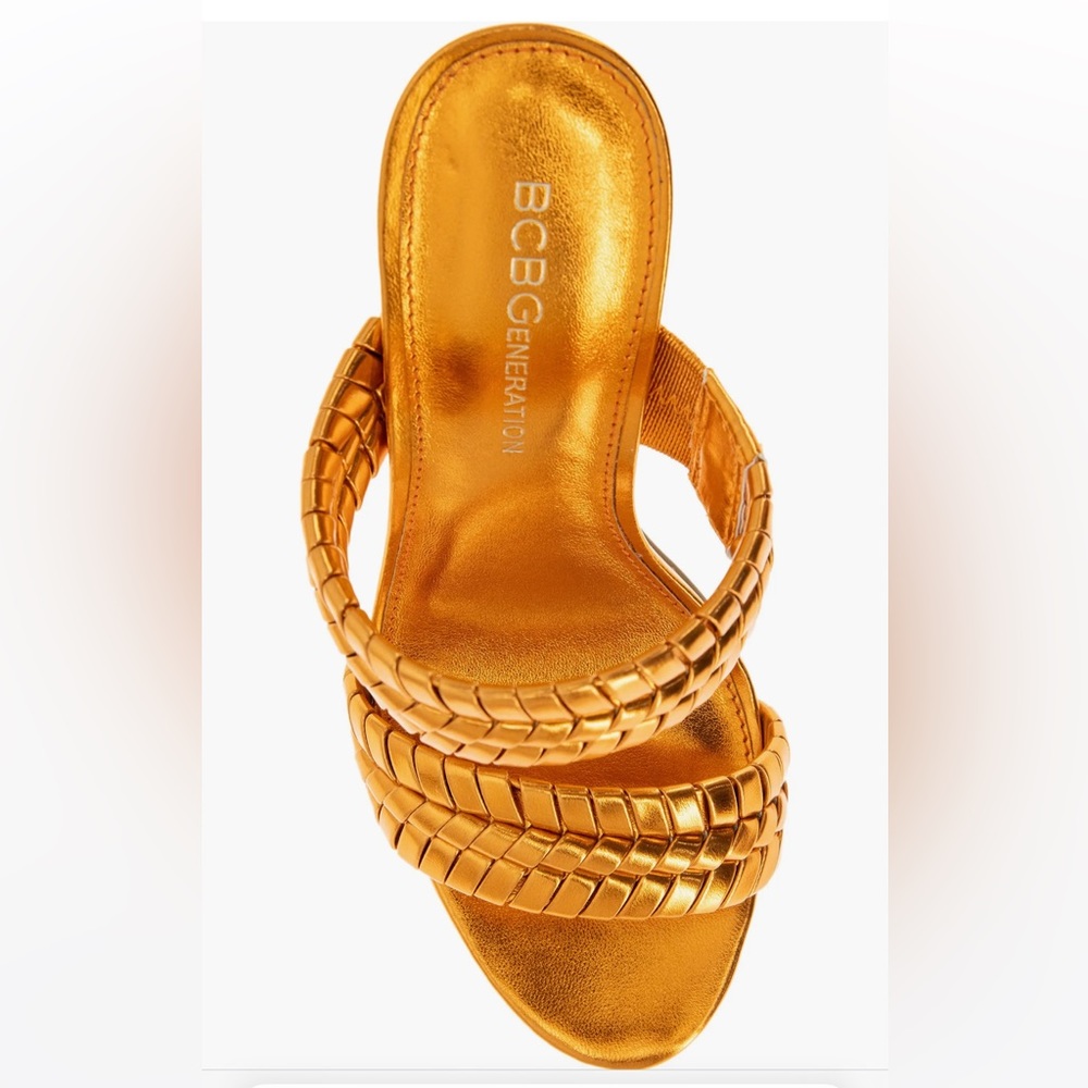 BCGCGeneration Metallic Copper Gold High Heel Mule - Picture 5 of 7